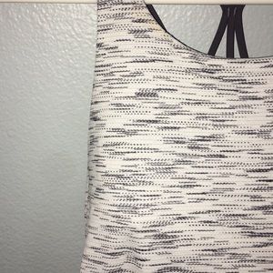 size 8/10 lululemon sports-bra shirt
